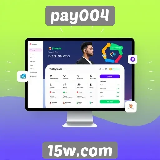 Características exclusivas da interface do pay004